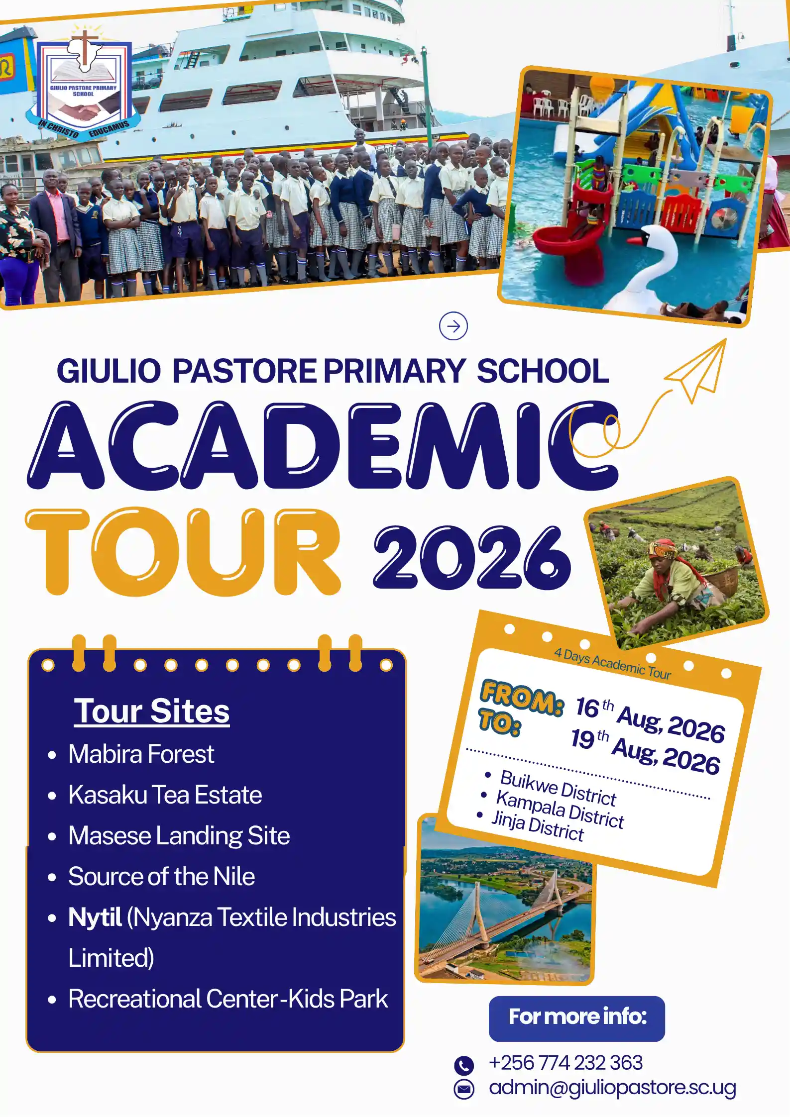 Academic Tour 2026