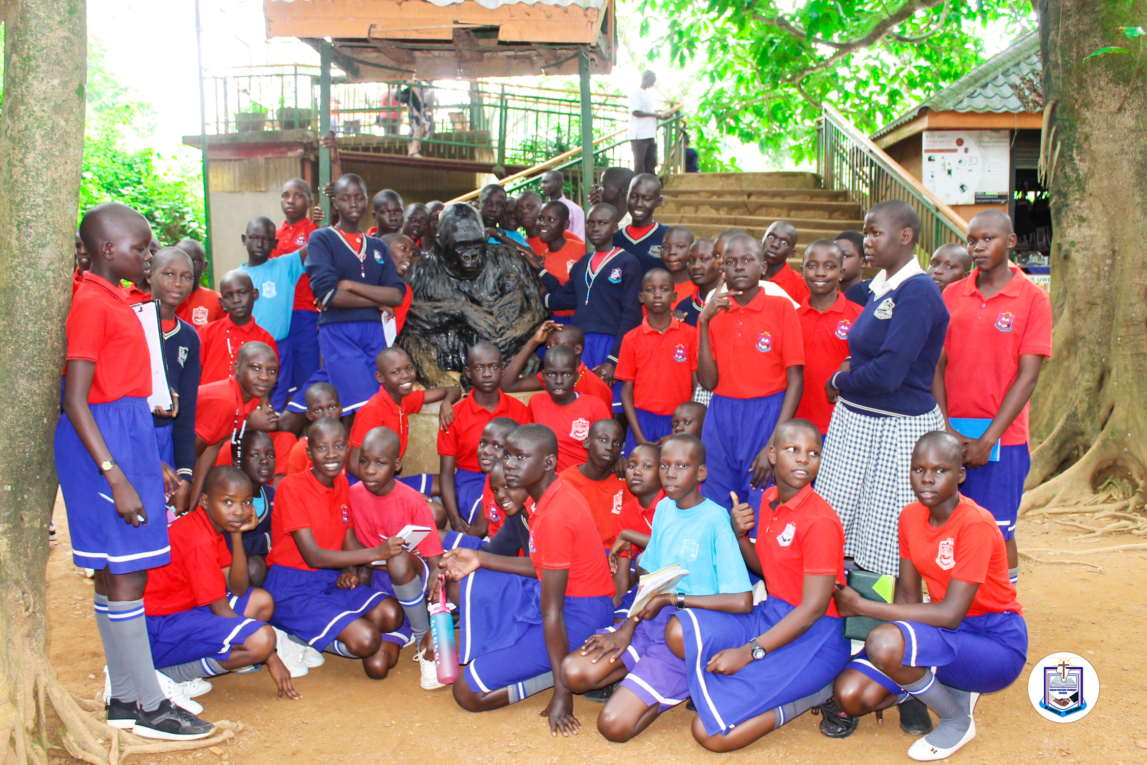 Pupils at Uganda Wildlife Education Centre
