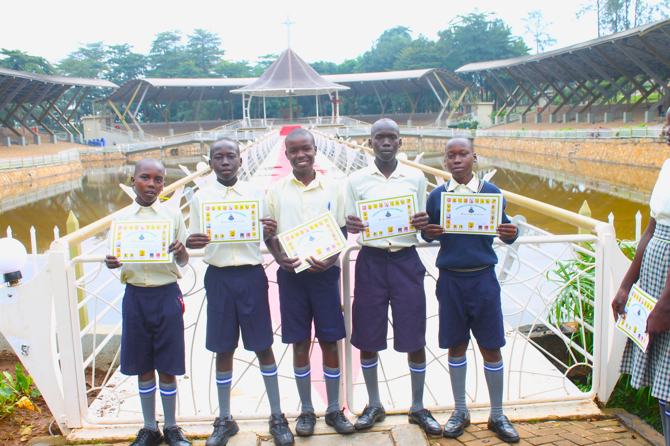 Pilgrimage Certificate at Namugongo