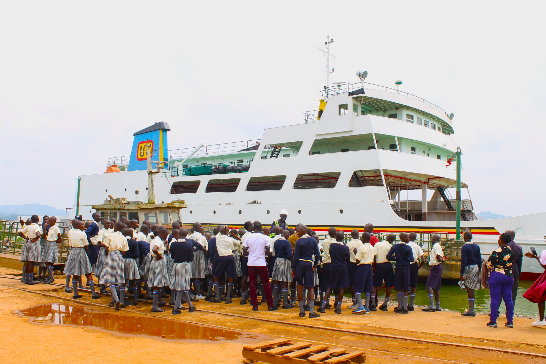 Onboarding Ship at Port Bell
