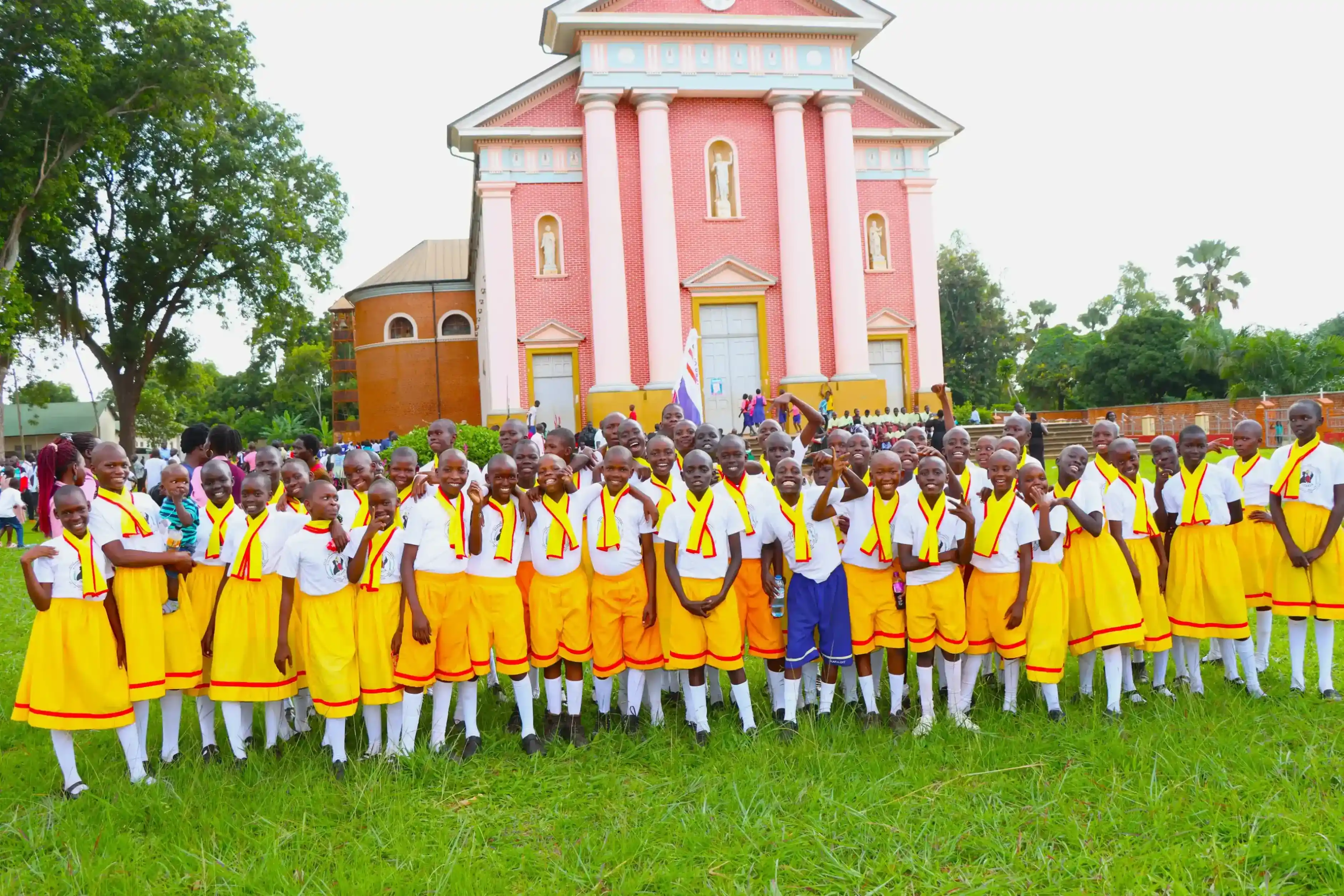 Group photo during children Missionary in Gulu